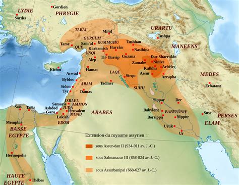 assyrian empire in the bible